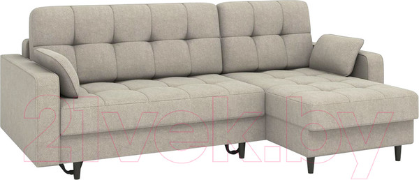 Изображение товара Диван угловой Rivalli Орлеан (Verona Latte 724 бежевый)
