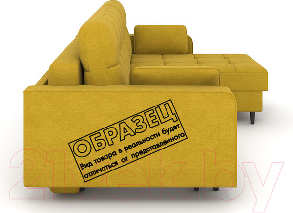 Изображение товара Диван угловой Rivalli Орлеан (Verona Latte 724 бежевый)