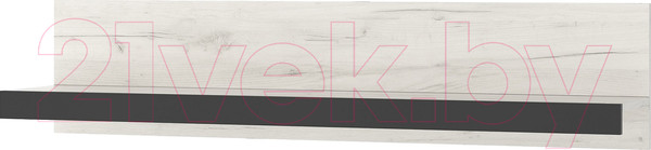 Изображение товара Полка Памир Гретта (крафт белый/антрацит)