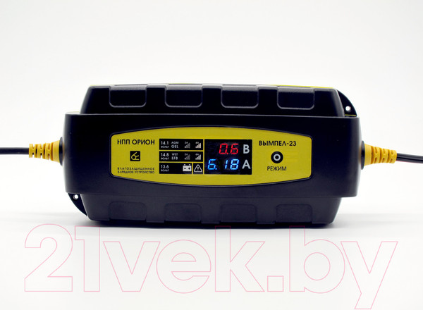 Изображение товара Зарядное устройство для аккумулятора Вымпел 23 / 2123