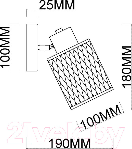 Изображение товара Спот MyFar Cathy MR1510-1WC