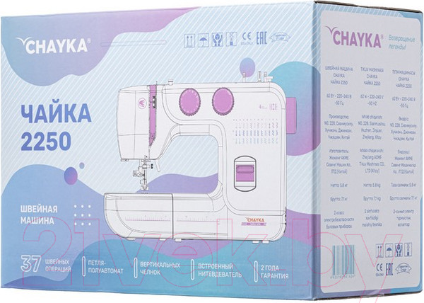 Изображение товара Швейная машина Chayka 2250