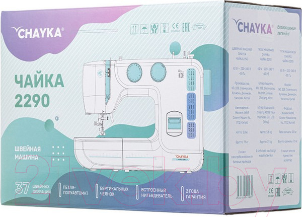 Изображение товара Швейная машина Chayka 2290