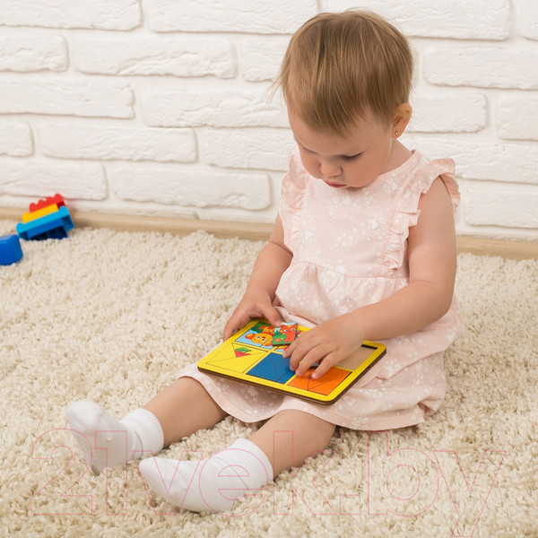 Изображение товара Развивающая игра Лесная мастерская Квадраты Никитина. Животные / 4408852