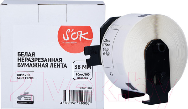 Изображение товара Этикет-лента S'OK SLDK11208