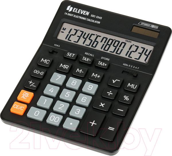 Изображение товара Калькулятор Eleven SDC-554S (черный)