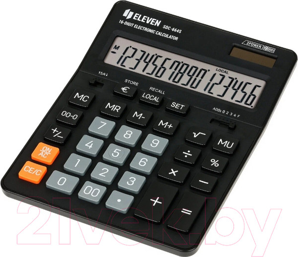 Изображение товара Калькулятор Eleven SDC-664S (черный)