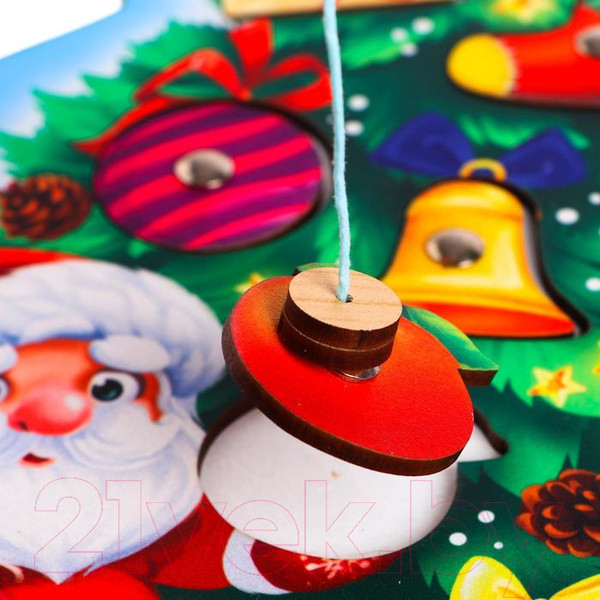 Изображение товара Развивающий игровой набор Лесная мастерская Магнитная рыбалка. Елочка Монтессори / 7052978