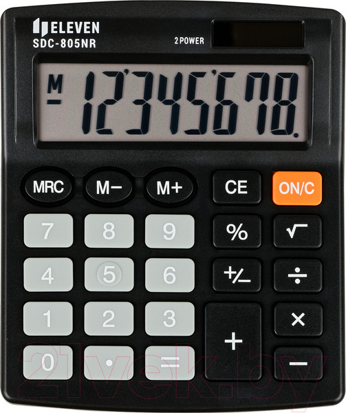 Изображение товара Калькулятор Eleven SDC-805NR (черный)