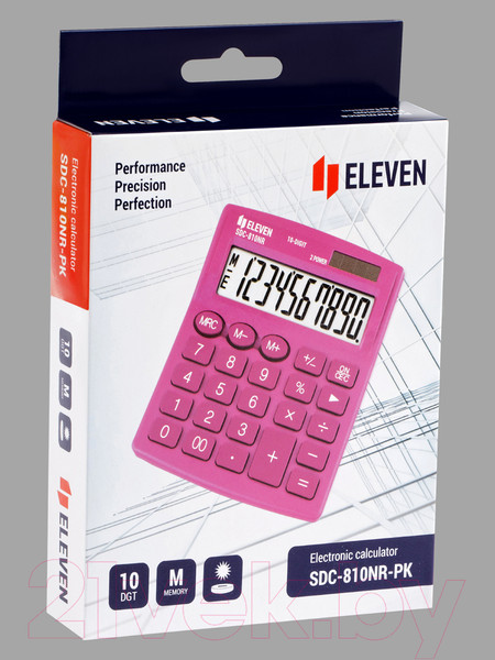 Изображение товара Калькулятор Eleven SDC-810NR-PK (розовый)