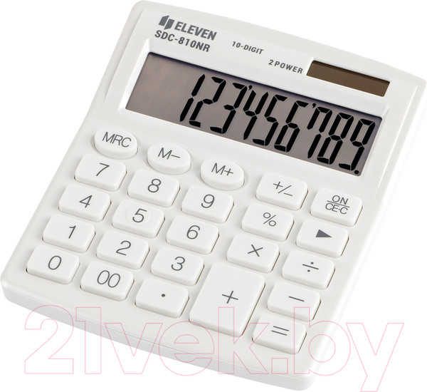 Изображение товара Калькулятор Eleven SDC-810NR-WH (белый)