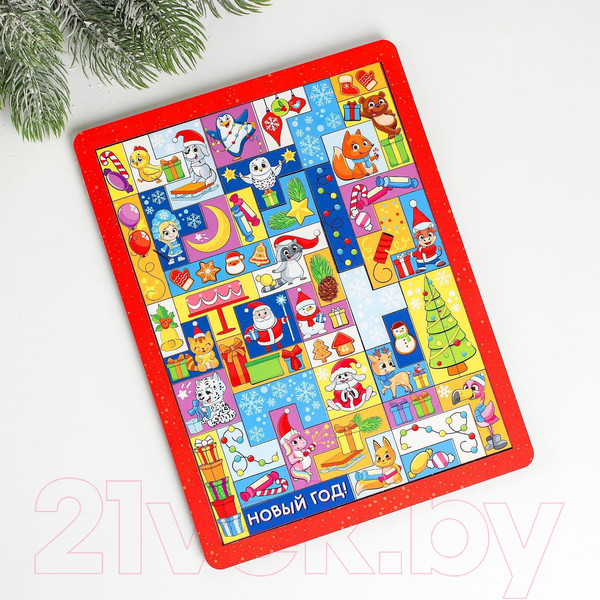 Изображение товара Развивающий игровой набор Лесная мастерская Головоломка. Тетрис. Любимый праздник / 4276207