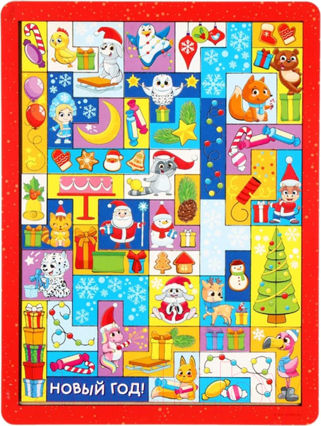 Изображение товара Развивающий игровой набор Лесная мастерская Головоломка. Тетрис. Любимый праздник / 4276207