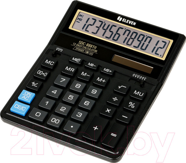 Изображение товара Калькулятор Eleven SDC-888TII (черный)