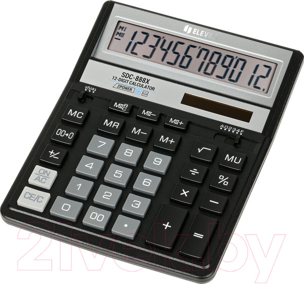 Изображение товара Калькулятор Eleven SDC-888X-BK (черный)