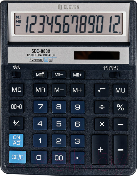 Изображение товара Калькулятор Eleven SDC-888X-BL (синий)