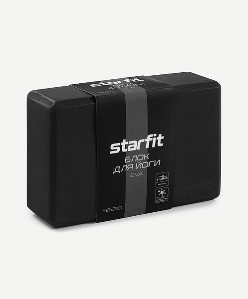 Изображение товара Блок для йоги Starfit YB-200 (черный)