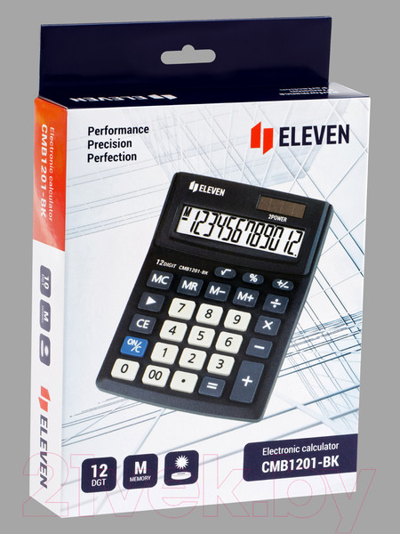Изображение товара Калькулятор Eleven Business Line / CMB801-BK (черный)