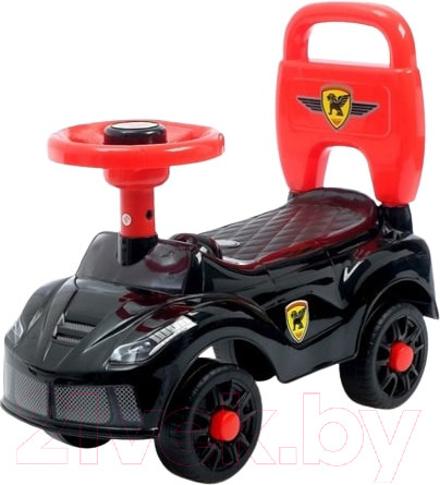 Изображение товара Каталка детская Qunxing Toys Ночной гонщик QX-3392-2 / 4462047 (черный)