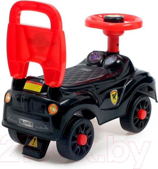 Изображение товара Каталка детская Qunxing Toys Ночной гонщик QX-3392-2 / 4462047 (черный)