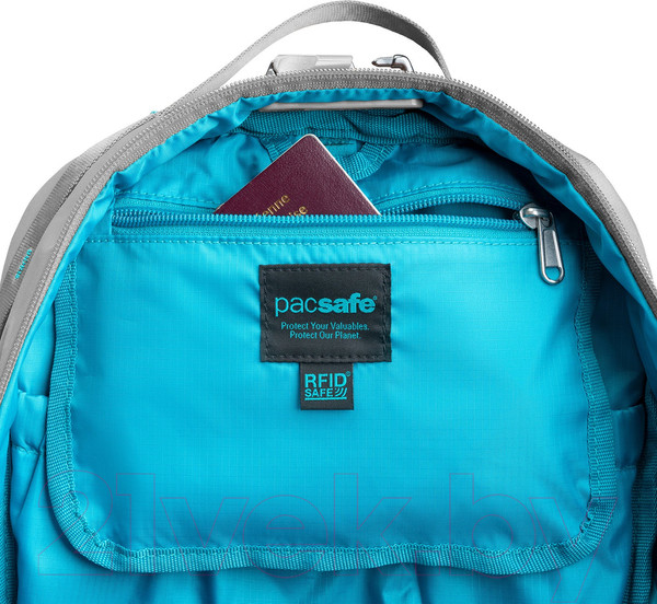 Изображение товара Рюкзак Pacsafe Eco 18 Econyl / 41102145 (серый)