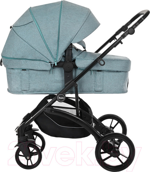 Изображение товара Детская универсальная коляска Pituso Mikki G16 (изумрудно-зеленый)