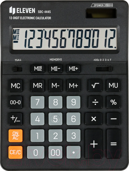 Изображение товара Калькулятор Eleven SDC-444S (черный)