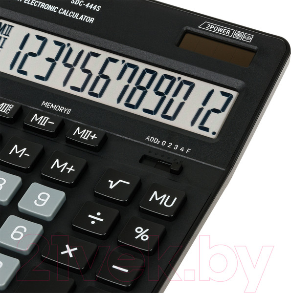 Изображение товара Калькулятор Eleven SDC-444S (черный)
