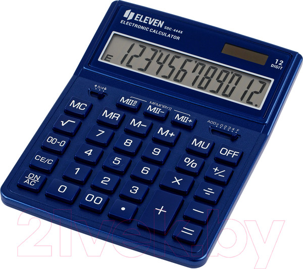 Изображение товара Калькулятор Eleven SDC-444X-NV (темно-синий)