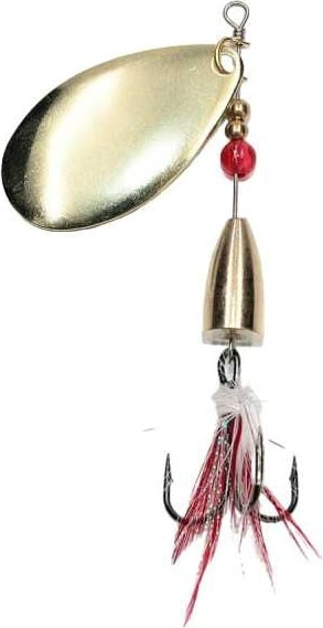 Изображение товара Блесна Namazu Unwin вращающаяся 15г / N-U15-02 (латунь)