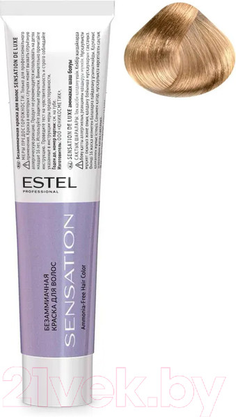 Изображение товара Крем-краска для волос Estel Sensation De Luxe 9/74 (блондин коричнево-медный)