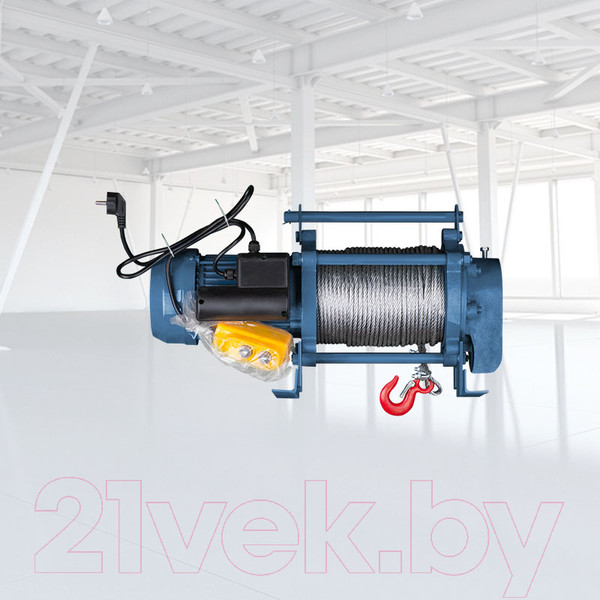 Изображение товара Лебедка электрическая Gearsen KCD-1000 / GKCD 1000-100-380 (1000кг, 100м)