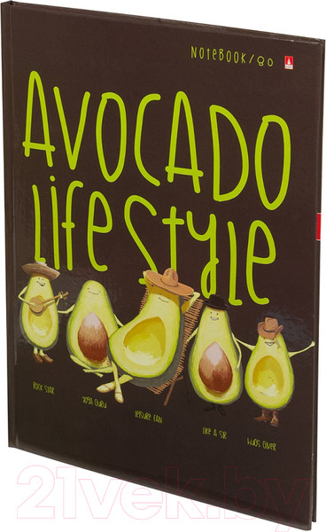 Изображение товара Записная книжка Альт Avocado Style / 3-80-060/15 (80л)