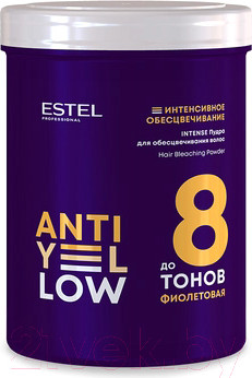 Изображение товара Порошок для осветления волос Estel Anti-Yellow Intense до 8 тонов (500г)