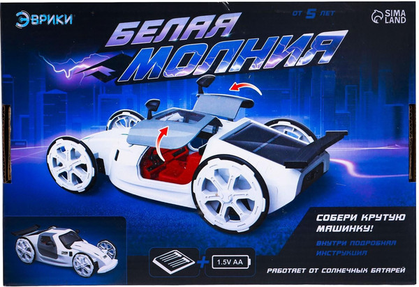 Изображение товара Конструктор электромеханический Эврики Белая молния / 7009667