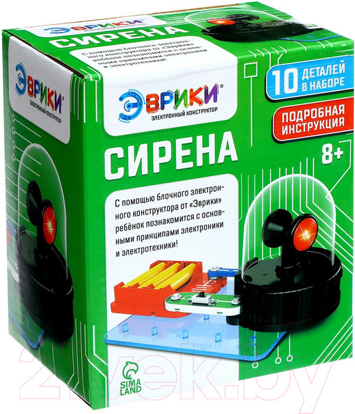 Изображение товара Конструктор электромеханический Эврики Сирена / 4833039