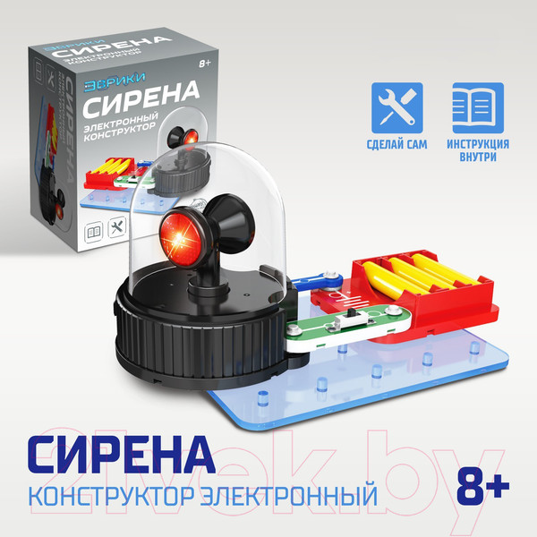 Изображение товара Конструктор электромеханический Эврики Сирена / 4833039