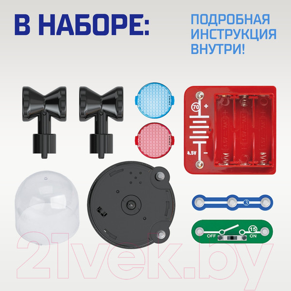 Изображение товара Конструктор электромеханический Эврики Сирена / 4833039