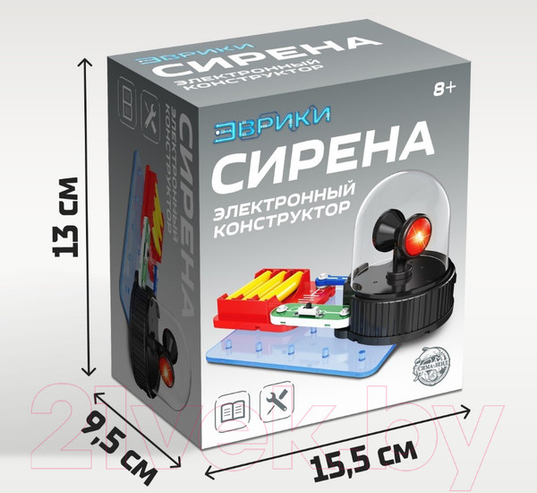 Изображение товара Конструктор электромеханический Эврики Сирена / 4833039