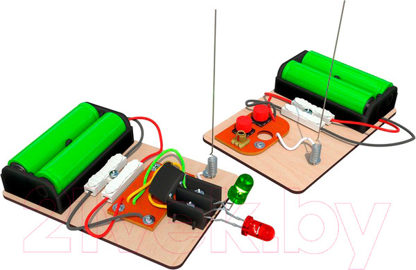 Изображение товара Конструктор электромеханический Эврики Телеграф Морзе / 7731050