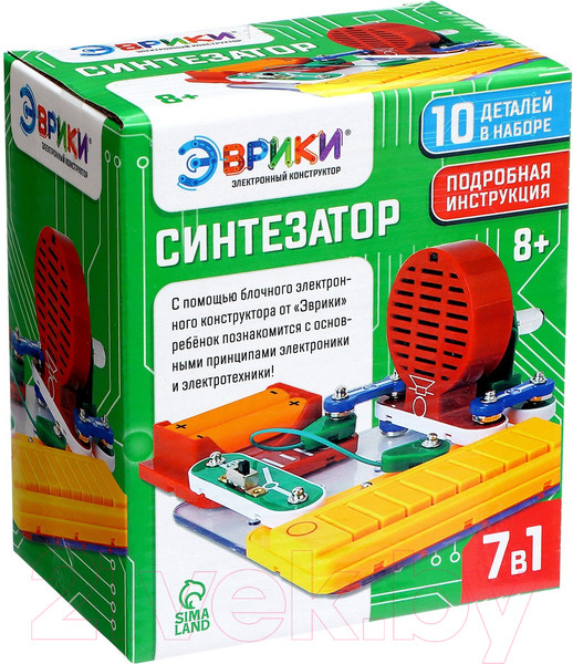 Изображение товара Конструктор электромеханический Эврики Синтезатор / 4833040