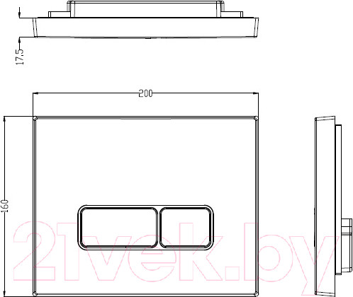 Изображение товара Унитаз подвесной с инсталляцией WeltWasser Marberg 410 + Nesenbach 004 GL-WT + Mar 410 SE