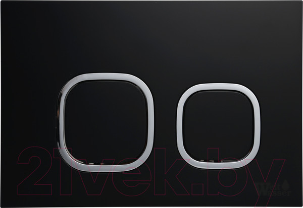 Изображение товара Унитаз подвесной с инсталляцией WeltWasser Amberg 506 ST + Nesenbach 004 GL-WT + Amberg RD-BL