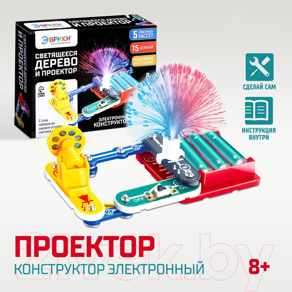 Изображение товара Конструктор электромеханический Эврики Проектор / 2877117