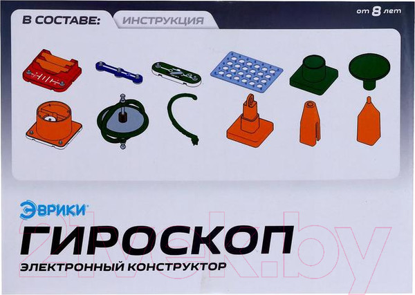 Изображение товара Конструктор электромеханический Эврики Гироскоп / 6900989