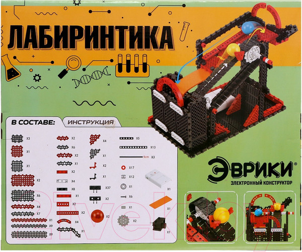 Изображение товара Конструктор электромеханический Эврики Лабиринтика / 4996034