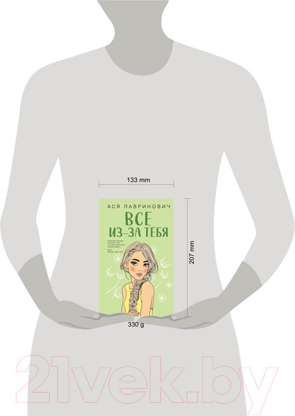 Изображение товара Книга Like Book Все из-за тебя (Лавринович А.)