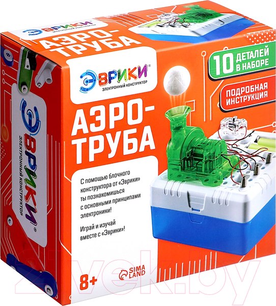 Изображение товара Конструктор электромеханический Эврики Мини-Аэротруба / 1254057