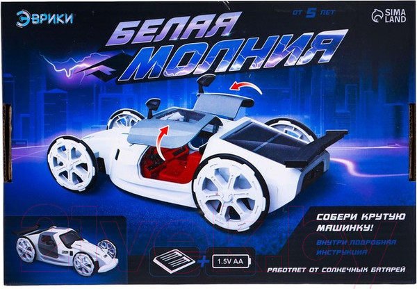 Изображение товара Конструктор электромеханический Эврики Белая молния / 7009667