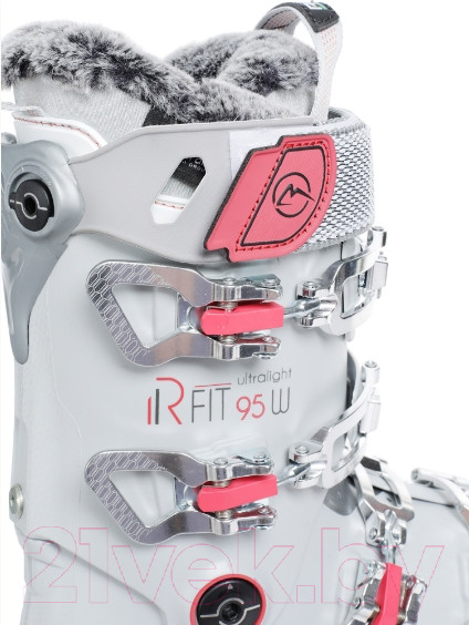 Изображение товара Горнолыжные ботинки Roxa Rfit W 95 GW / 210402 (р.23.5, светло-серый/коралловый)